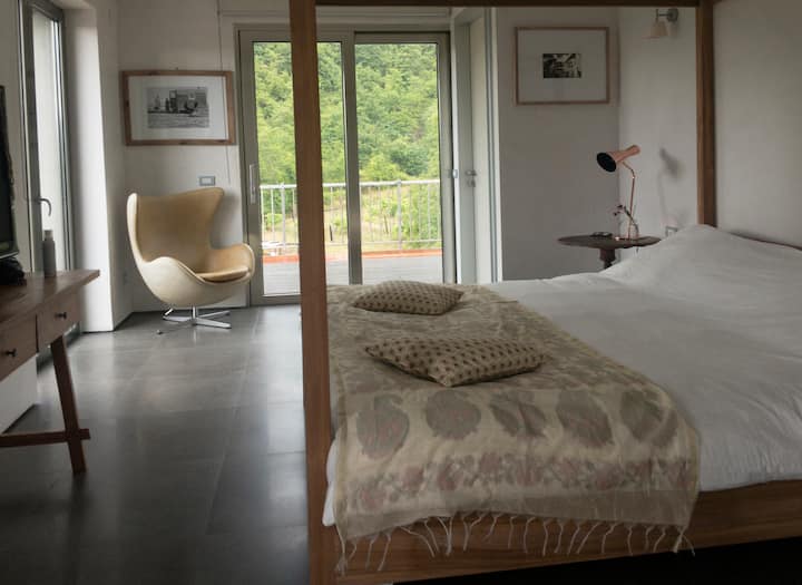 Bedroom 1 in the main house