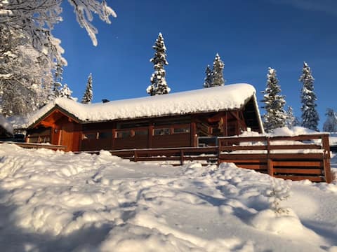 Great cabin with sauna in Hedalen, Valdres; 920 m above sea level