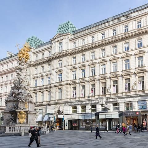 3Br AC next to Rosewood Graben Prestigeapartments