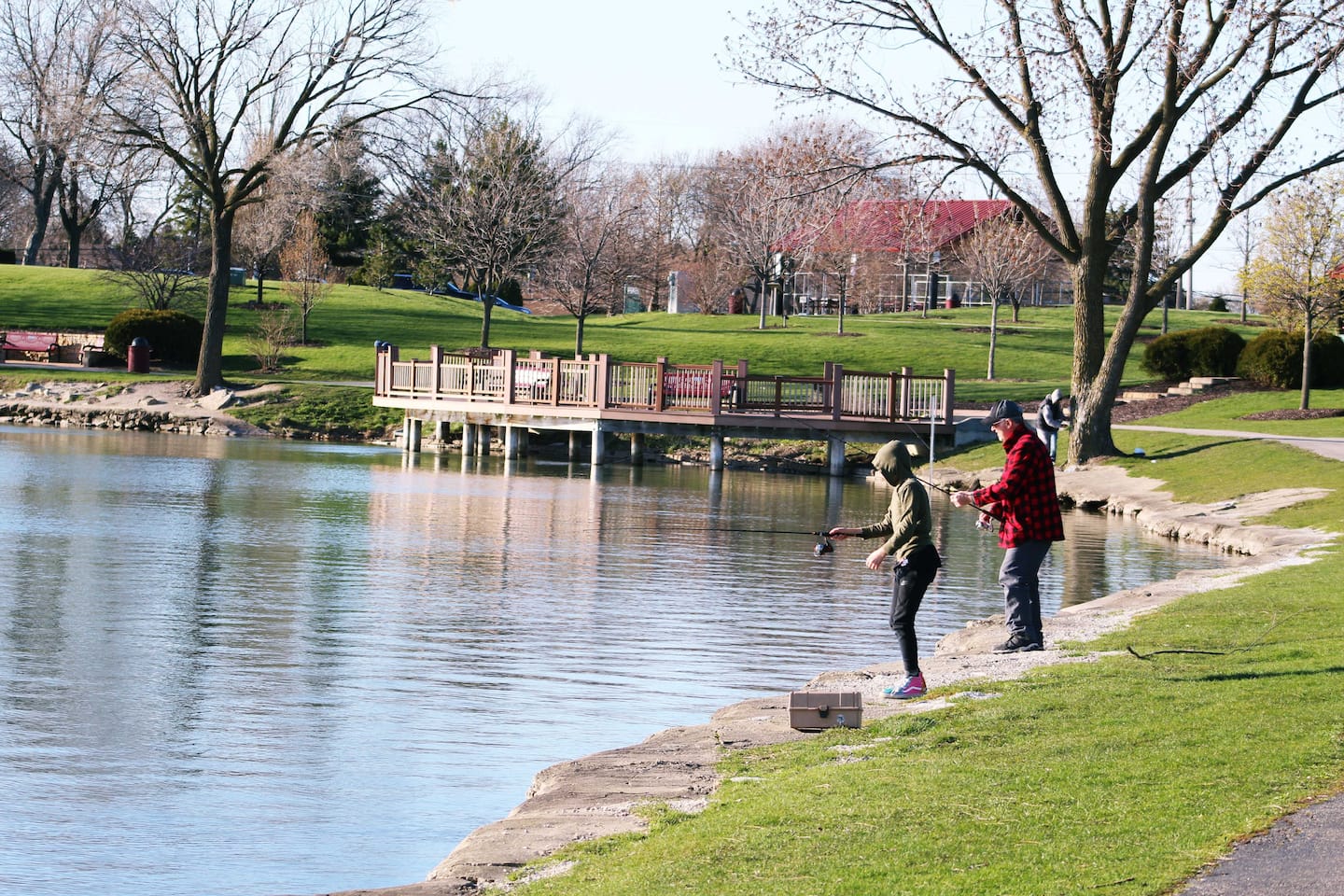 Enjoy Opeka lake park