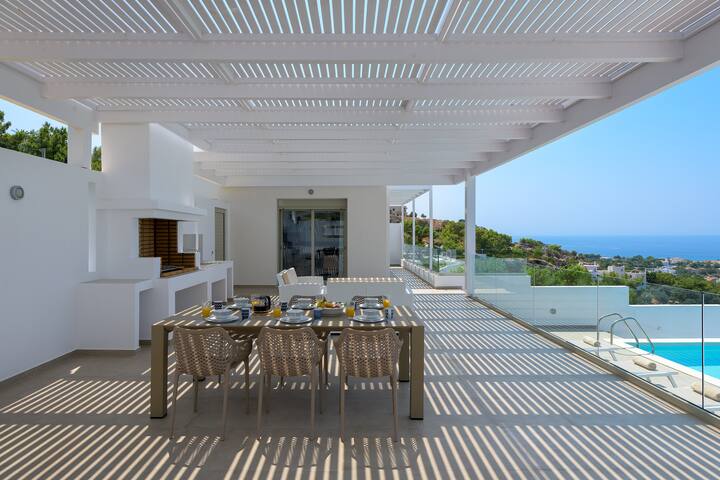 Villa Allegra with pool in Pefkos, Lindos (2020) gallery image 3