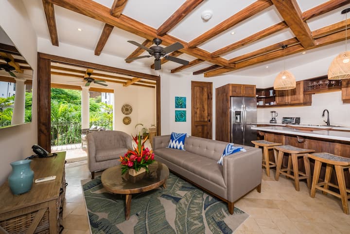 Charming retreat steps from the beach