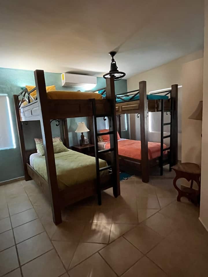 Zimmer mit Etagenbett