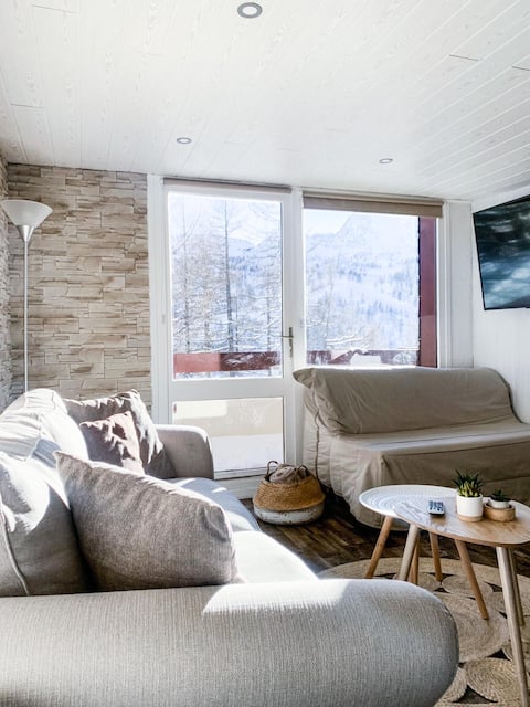Duplex T3 6/8 pers - View on the slopes/Isola 2000