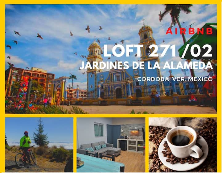 Loft_271/02 Alameda Gardens. Córdoba, Mex. Apartments for Rent in