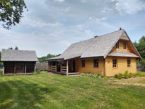 Log house. Michał's cottage.