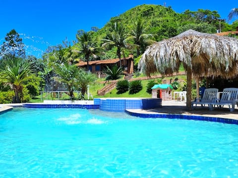 "CHALÉ 3"- Porto Villa da Mata-Chalets for rent