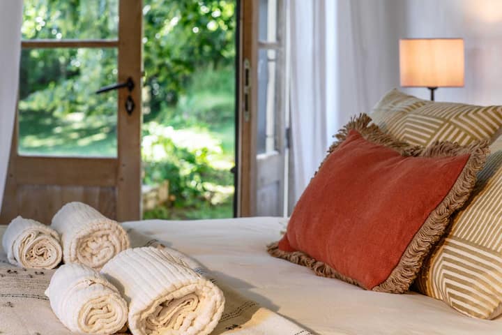 Master bedroom on the ground floor