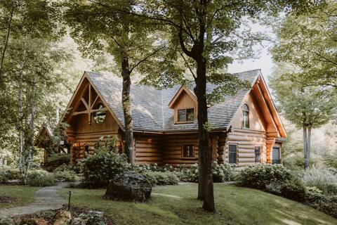 Into the Woods Log Home
