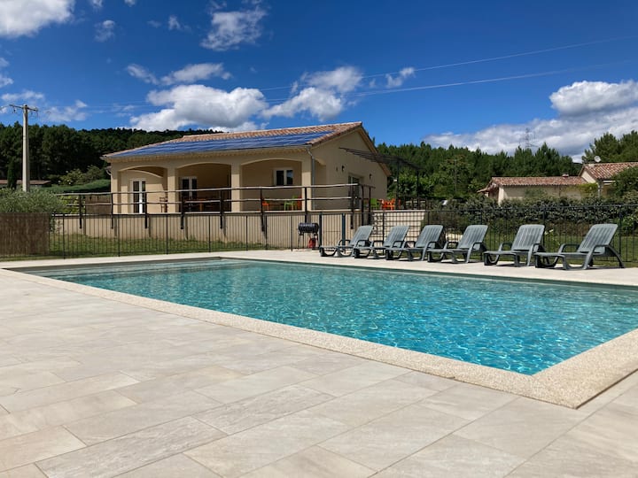 Villa Luminières Ii, Piscine Privée, 12 Pers - Villefort
