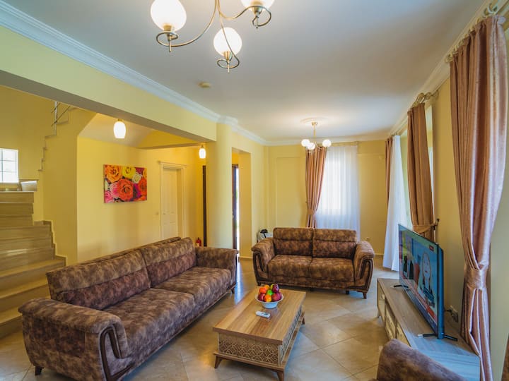 Beachfront Villa 24/7 Security, Private Beach - Fethiye
