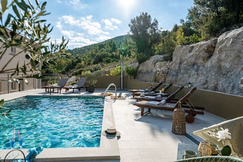Totally private Villa with pool / near Dubrovnik