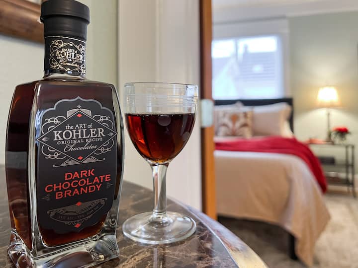 A good book and Kohler Dark Chocolate Brandy, sipped or whisked into a Wisconsin brandy old fashioned, are a tough combination to beat.