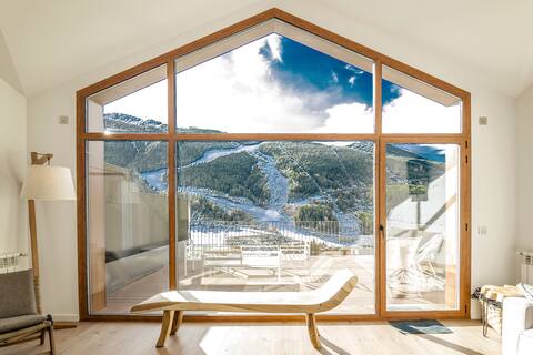 Modern Ski Chalet Andorra by Kokono