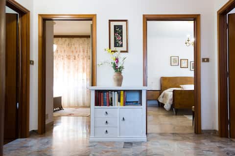 House nestled in the Apennines