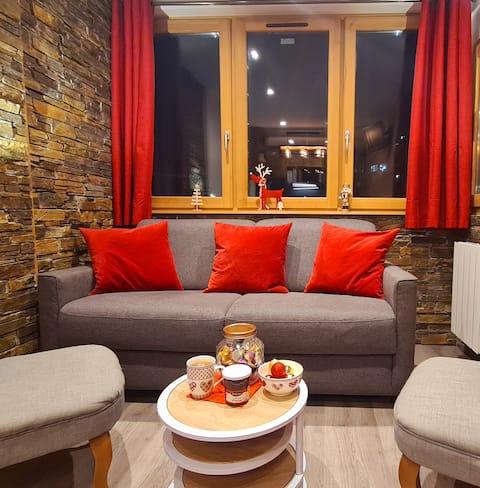 Top Airbnb: Cosy studio 25 m² SKI IN/OUT Linen incl. Bed made in Les Belleville