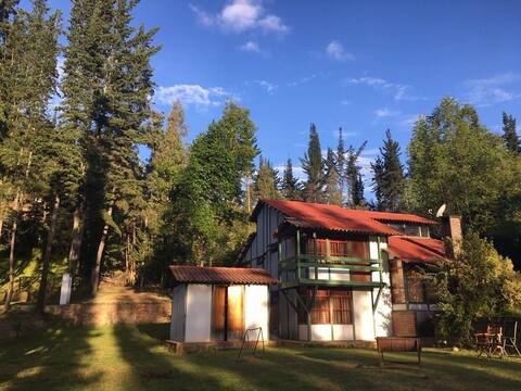Beautiful 4hab cottage in the woods! Wi-Fi, lot 7000m2
