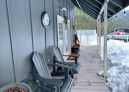 Step-free path to the guest entrance