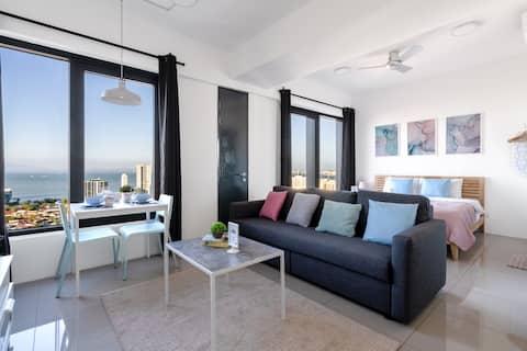 Seaview【De Pastel Studio】Near Komtar & Food Heaven