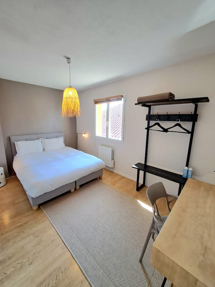 Bedroom #2
Double bed 160 x 200