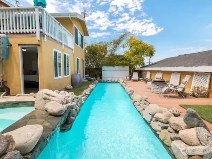 El Segundo Beach 2br Poolside Home + Hot Tub - El Segundo, CA