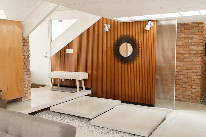 Mid Century Modern A- Frame Nestled In The Woods - Michigan City, IN