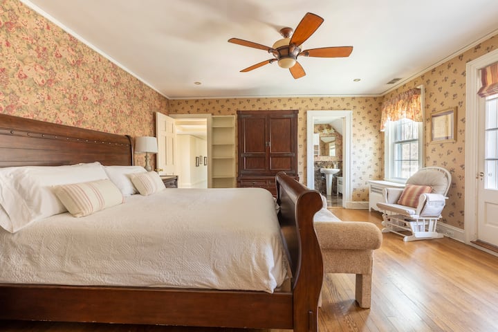 Bedroom #3 - King with full bath and porch access