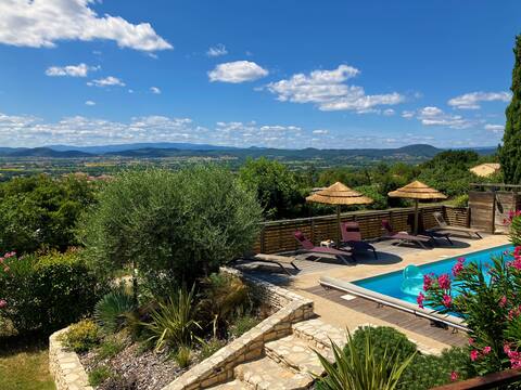Step-free house, beautiful panoramic view