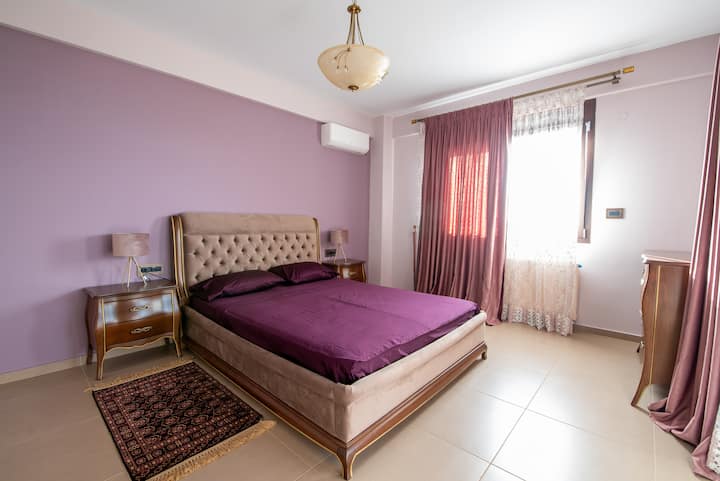 Top-quality bedroom large room with sea view and large veranda with bridge view and indoor bathroom