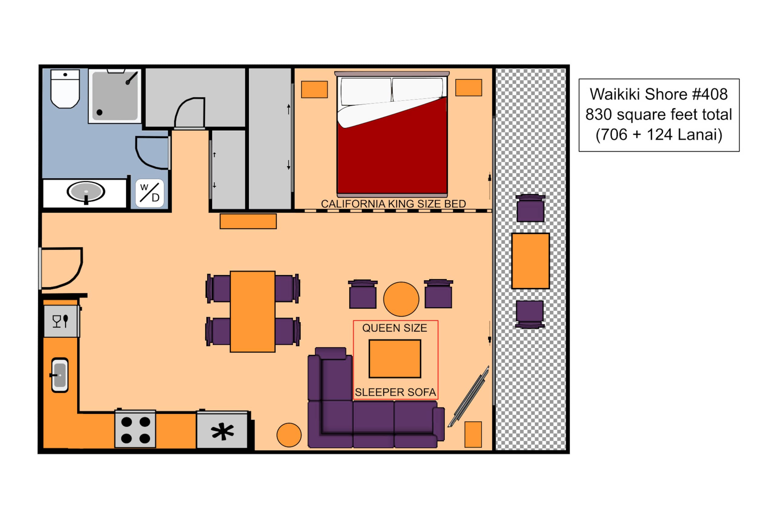 Condo in Honolulu · ★4.91 · 1 bedroom · 2 beds · 1 private bath - Image 3