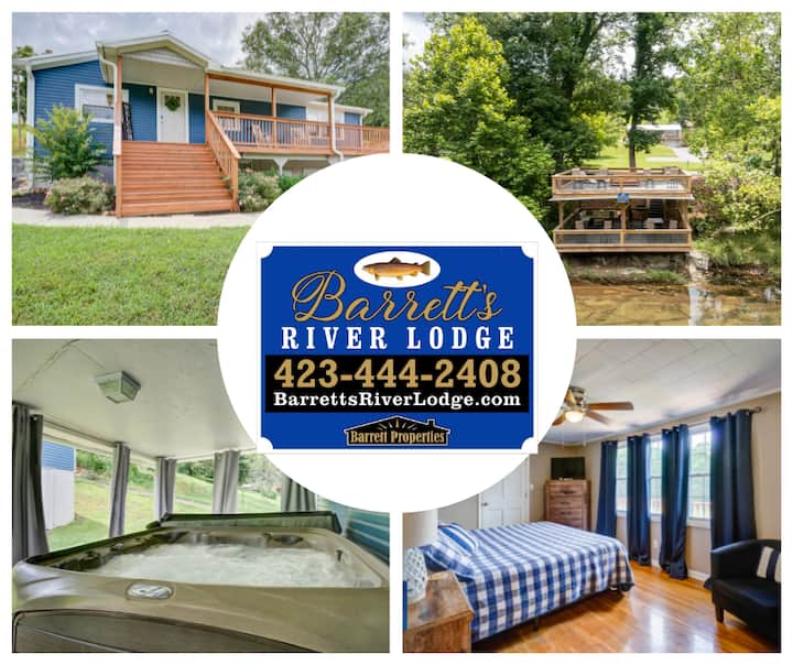 SOHO Riverfront * DOCK HOT TUB GAME ROOM Houses for Rent in Bluff City, Tennessee, United
