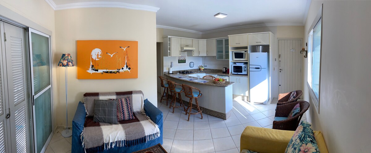 Obývačka a kuchyňa