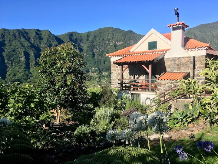 Casa Verde Ferienhaus 1200 Qm Garden, Ocean View - Madeira