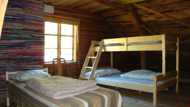 2: a sovrum 

Tips: extra kläder rekommenderar i tidig vår och höst här