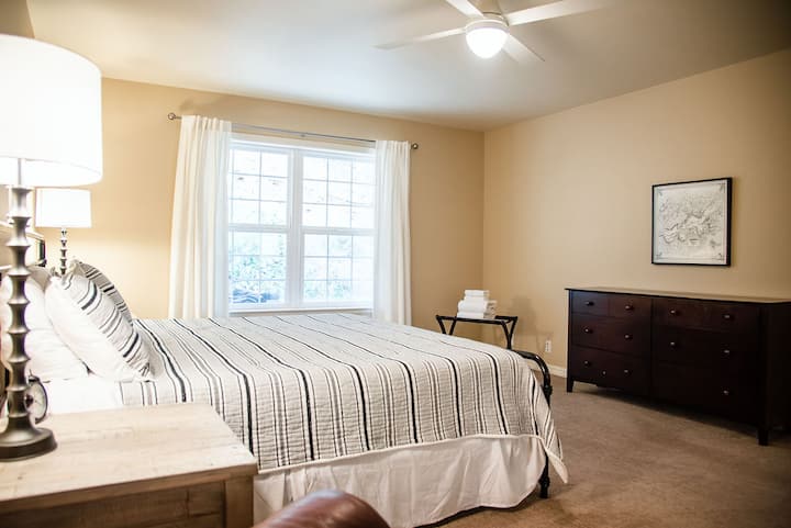 bedroom #2 with king bed