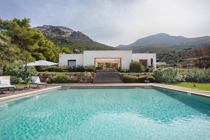 Villa D'architecte ,Piscine Et  Vue Mer  à Calvi - Córsega