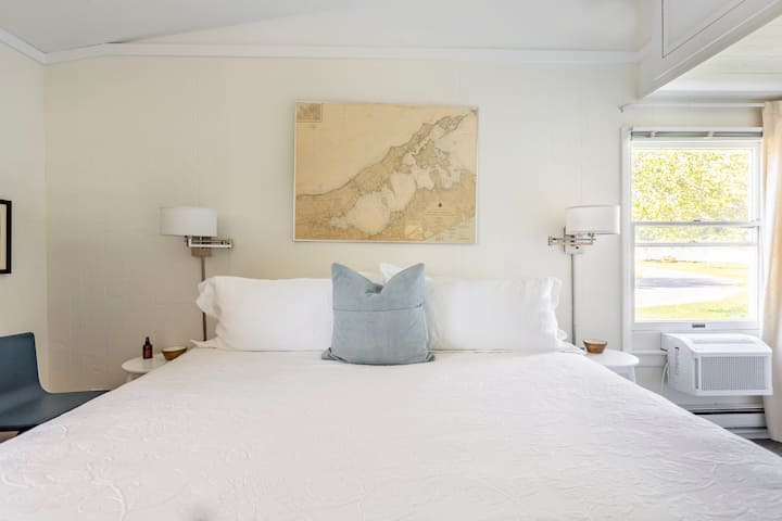 Chambre avec lit King Size.