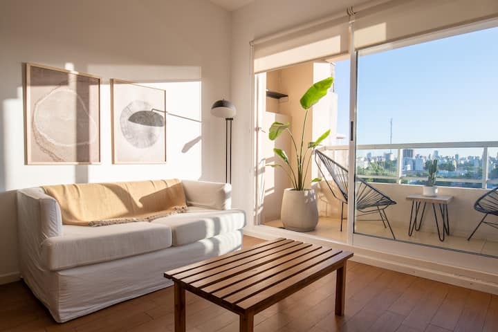 Apartamento de dois ambientes no último andar em Palermo