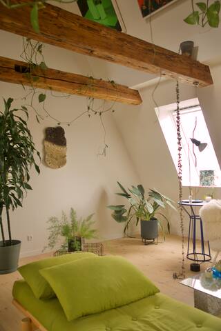 Beautiful lofty penthouse in the city centre. gallery image 3