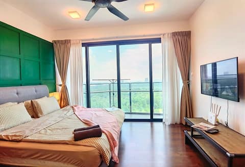 Almas Suites Muji Style Studio100mbps Netflix STAY