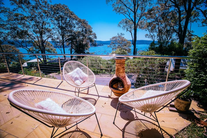 Relaxing home with Stunning Pittwater Views