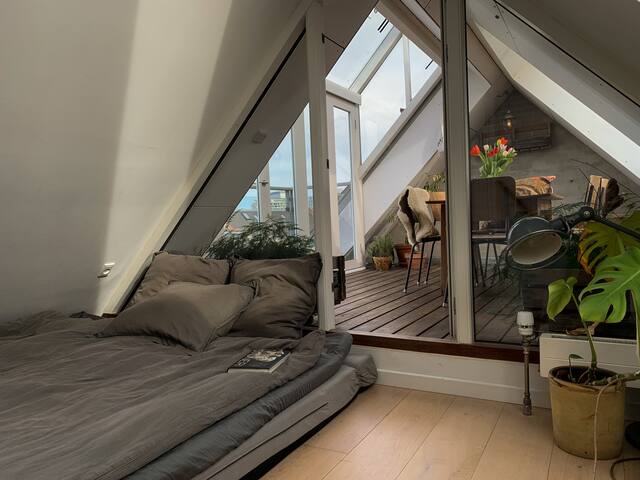 Nordic Penthouse w. rooftop, old town/Ocean Nearby