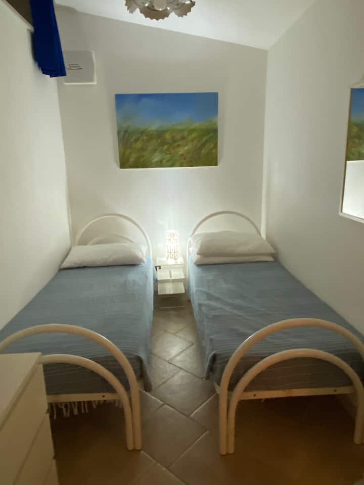 Another view of the twin bedroom