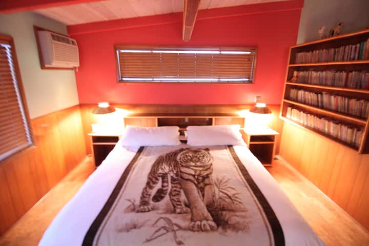 Bedroom Number One with CAL-KING and plenty of reading material