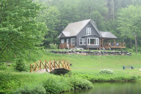 The Rustique with private lake