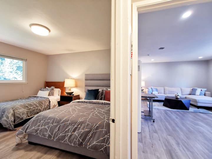 Salon et chambre à coucher