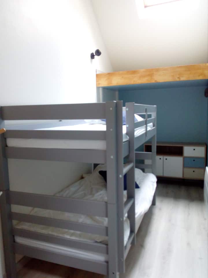 2. spálňa s poschodovými posteľami