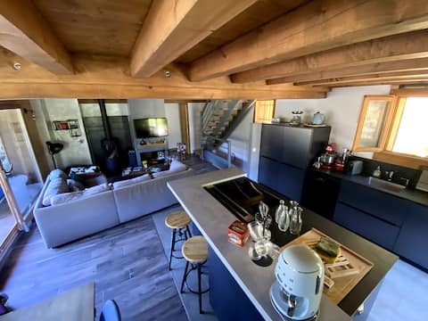 Arêches a little / 8 people, the entire chalet