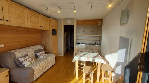Successful Airbnb property: Furnished studio in Praz de Lys in Taninges