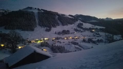 Top performing Airbnb: Chalet Lachat, 1/2 chalet, 99 m2, 9 people in Notre Dame De Bellecombe